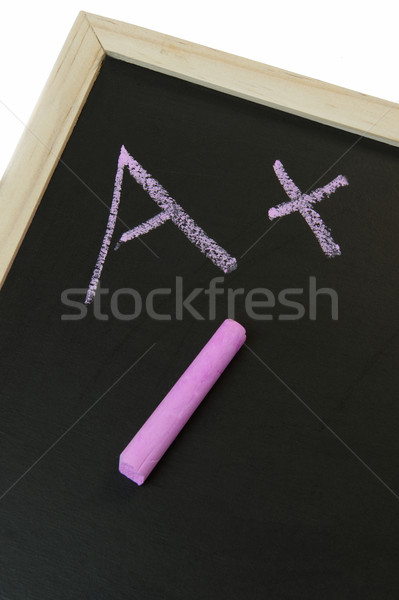 A+ on a Chalkboard Stock photo © rogerashford