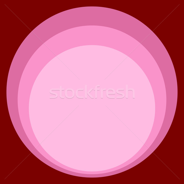 Red pink circle retro background art Nouveau Stock photo © rogistok