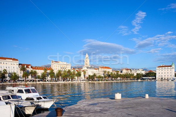 City of Split in Croatia Stock photo © rognar