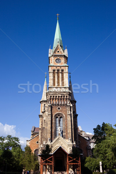 Church of Ferencvaros in Budapest Stock photo © rognar