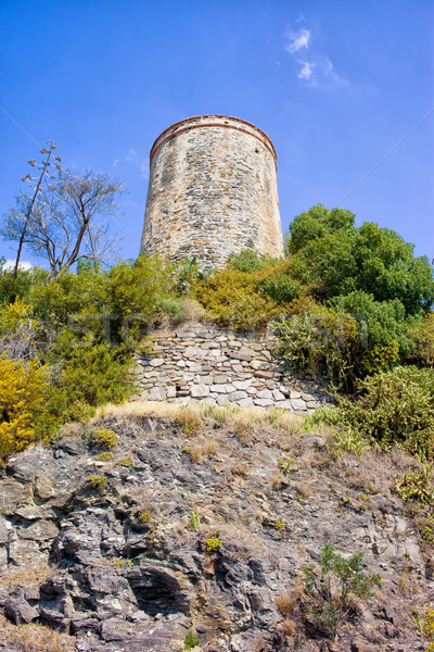Watch Tower on a Cliff Stock photo © rognar