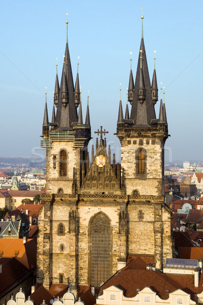 Stock photo: Church of Our Lady before Tyn