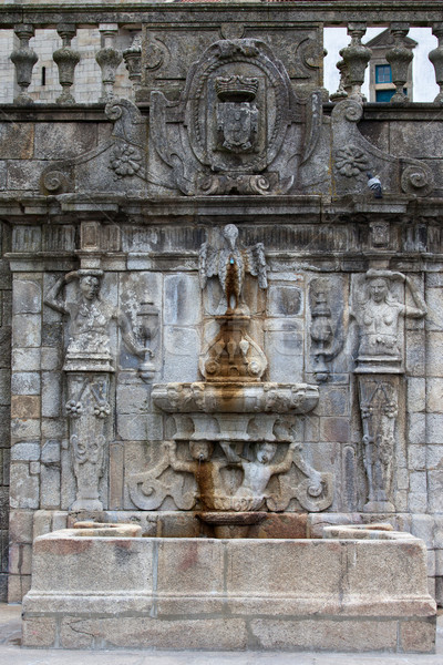 Rua Escura Fountain in Porto Stock photo © rognar