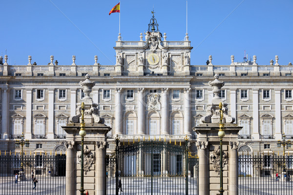 Royal Palace in Madrid Stock photo © rognar