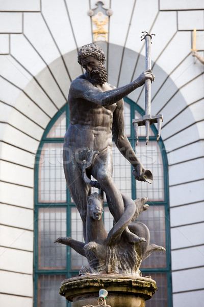 Stock photo: Neptune Statue in Gdansk