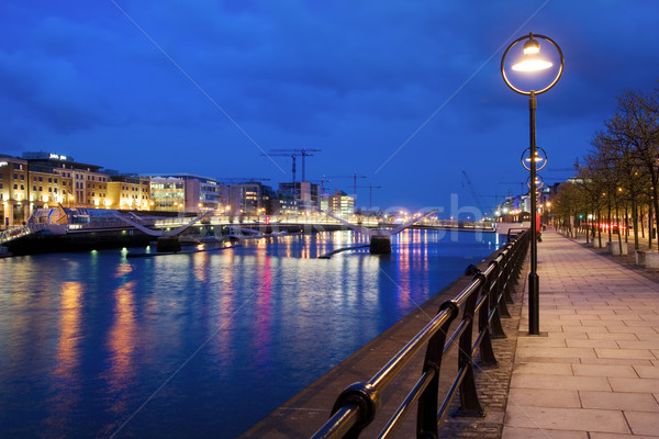 Dublin at Dusk Stock photo © rognar