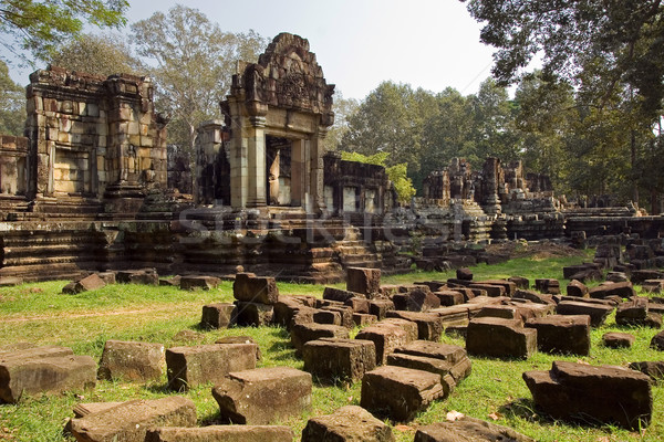 Ancient Khmer Architecture Stock photo © rognar