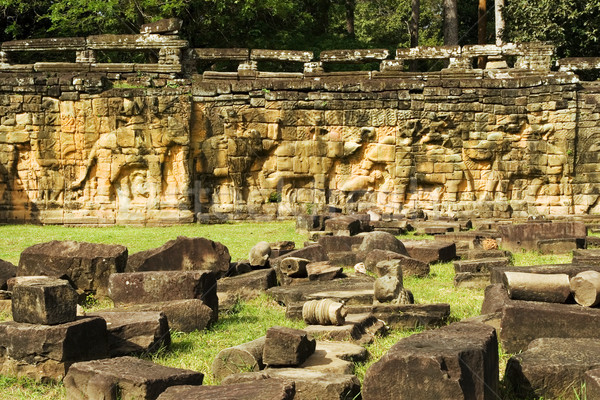 Terrace of the Elephants Stock photo © rognar