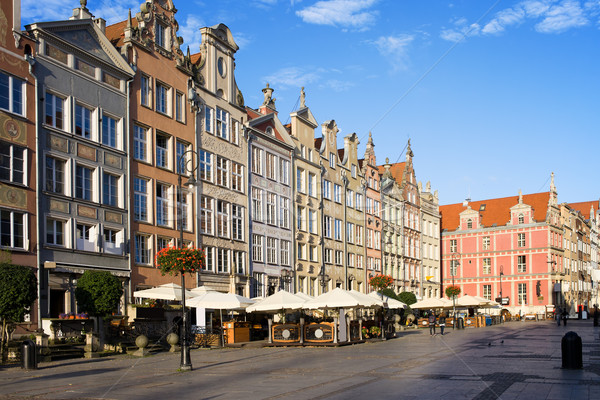 Stock photo: Long Market in Gdansk