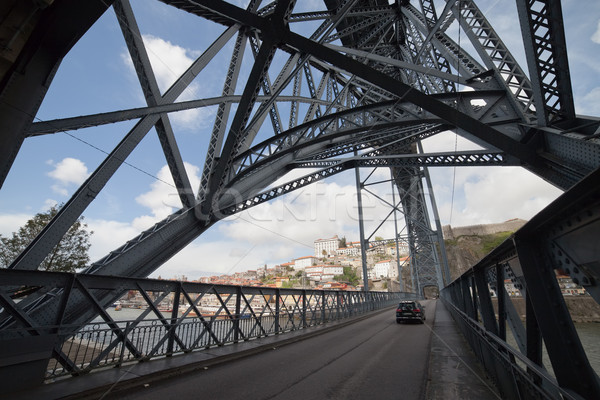 Ponte Luiz I Bridge in Porto Stock photo © rognar