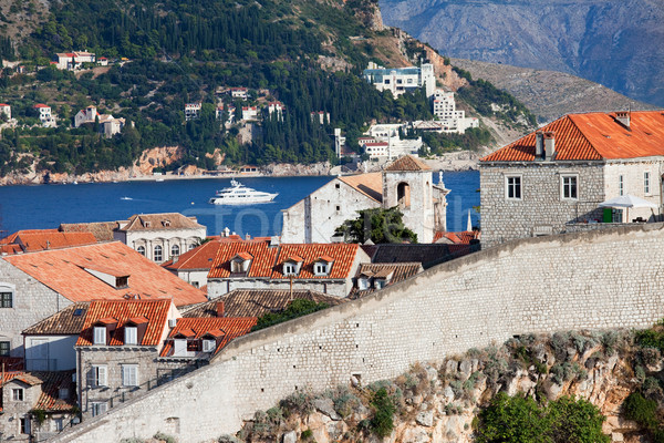 Dubrovnik alten Stadt Kroatien Süden Haus Stock foto © rognar
