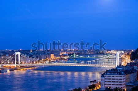 Budapest at Dusk Stock photo © rognar