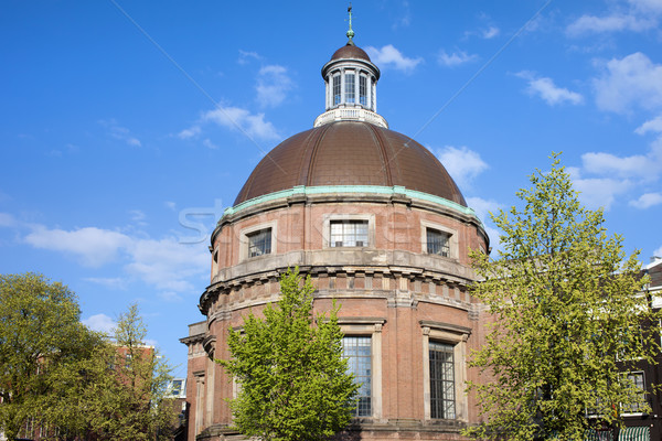 Round Lutheran Church in Amsterdam Stock photo © rognar