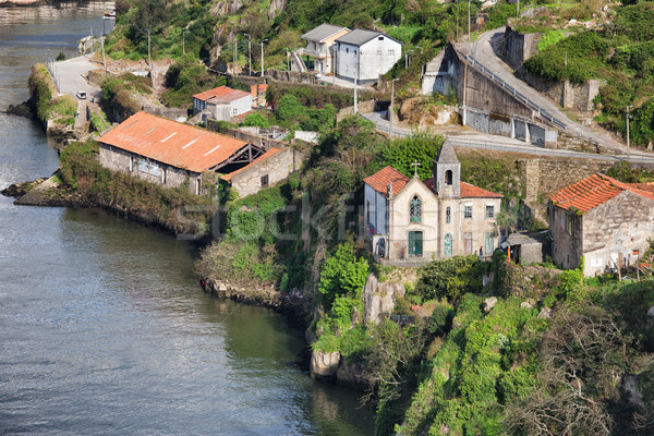 Gaia Riverside in Portugal Stock photo © rognar
