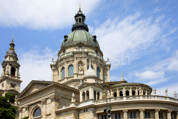 St. Stephen's Basilica in Budapest Stock photo © rognar