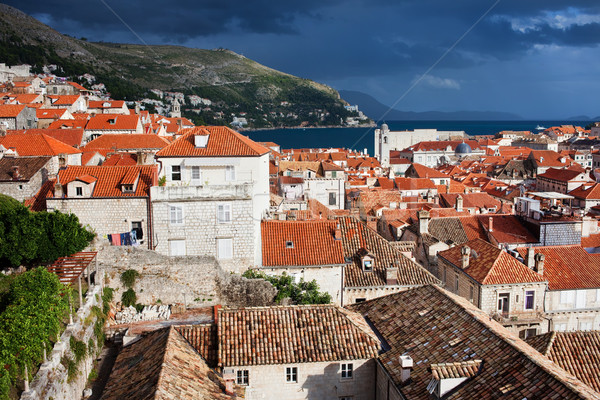 Dubrovnik starych miasta architektury morza Chorwacja Zdjęcia stock © rognar