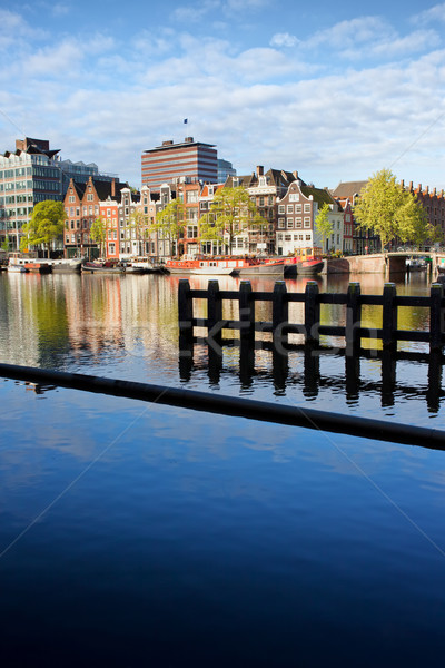 阿姆斯特丹 河 視圖 城市 荷蘭 北 商業照片 © rognar