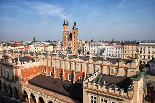 City of Krakow in Poland Stock photo © rognar