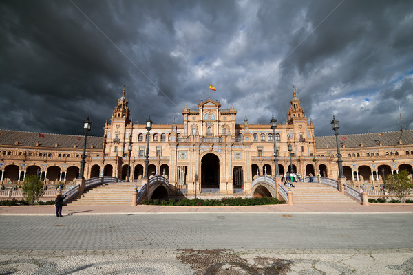 Plaza de Espana in Seville Stock photo © rognar