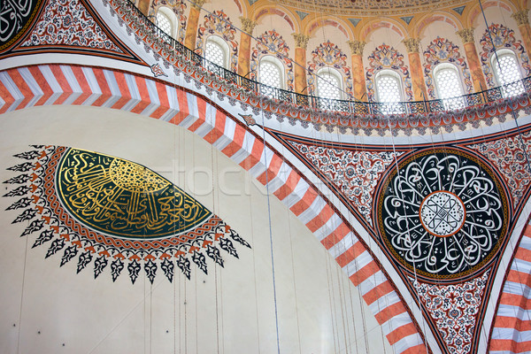 Stockfoto: Moskee · interieur · architectuur · istanbul · Turkije