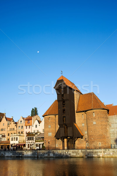 The Crane in Gdansk Stock photo © rognar