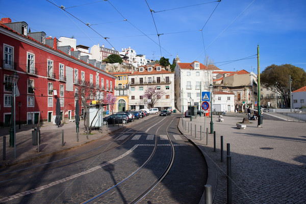 Portas do Sol in the City of Lisbon Stock photo © rognar