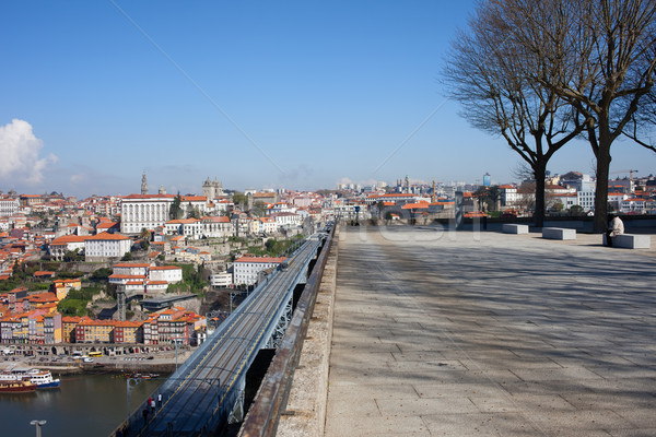 City of Porto in Portugal from Serra do Pilar Viewpoint  Stock photo © rognar
