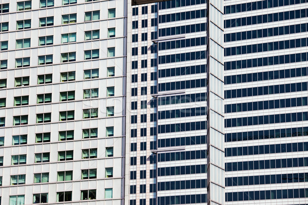 Arhitectura moderna corporativ cladiri de birouri birou constructii oraş Imagine de stoc © rognar