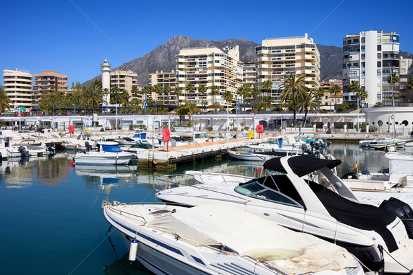 Port resort miasta popularny wakacje cel Zdjęcia stock © rognar