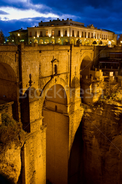 New Bridge in Ronda Stock photo © rognar