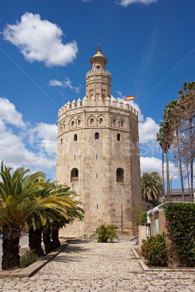 Torre del Oro in Sevilla Stock photo © rognar