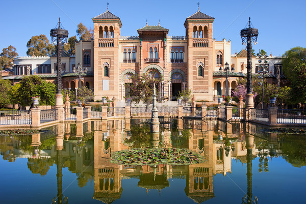 Mudejar Pavilion in Seville Stock photo © rognar