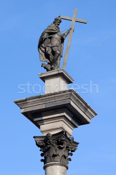Sigismund's Column in Warsaw Stock photo © rognar