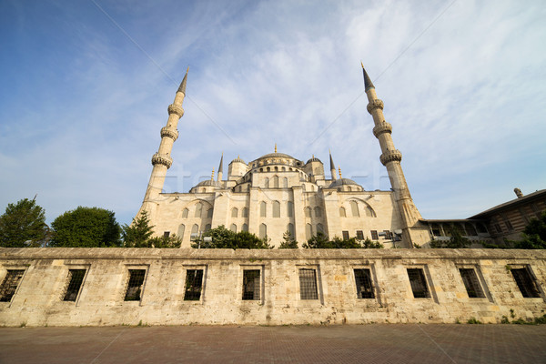 Blau Moschee istanbul Architektur Türkei Bezirk Stock foto © rognar