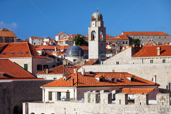 Dubrovnik alten Stadt Architektur Kroatien Süden Stock foto © rognar