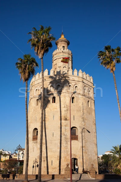 Torre del Oro in Sevilla Stock photo © rognar