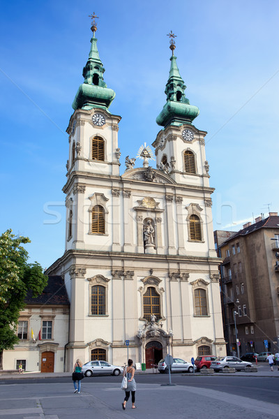 St Anne's Church in Budapest Stock photo © rognar