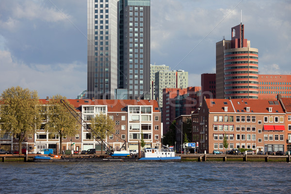 City of Rotterdam in Netherlands Stock photo © rognar