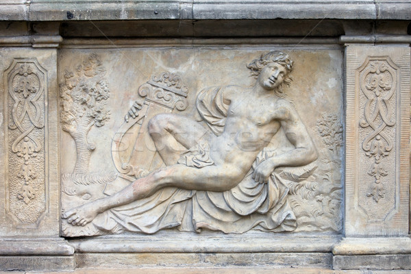 Apollo Relief in Gdansk Stock photo © rognar