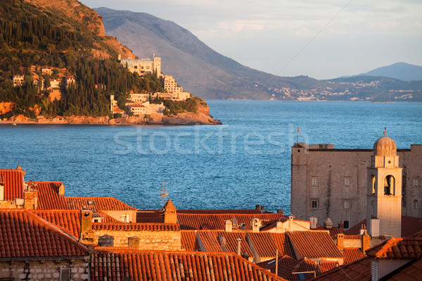 Dubrovnik dekoracje malowniczy widoku starych miasta Zdjęcia stock © rognar