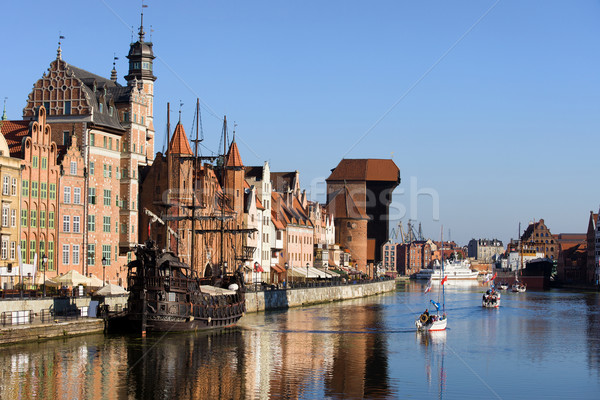 Gdansk in Poland Stock photo © rognar
