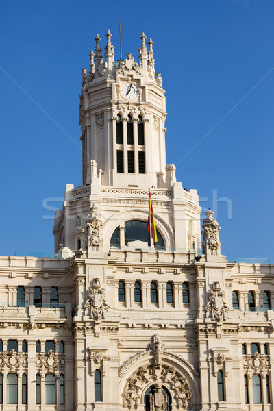 Palacio de Comunicaciones in Madrid Stock photo © rognar