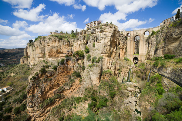 Rocce pittoresco scenario andalusia regione Spagna Foto d'archivio © rognar