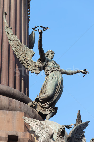 Sculptuur Barcelona Grieks mythologie Romeinse kunst Stockfoto © rognar