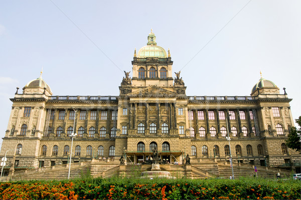 Czech National Museum in Prague Stock photo © rognar