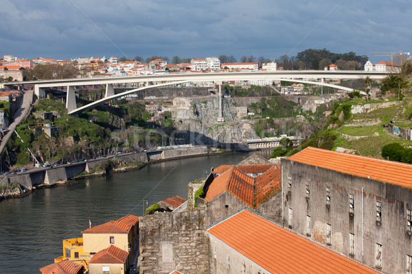 Infante D. Henrique Bridge in Porto Stock photo © rognar