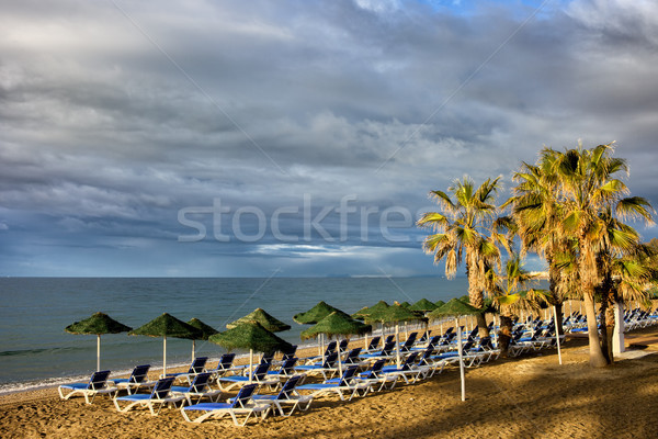 Spiaggia popolare resort Spagna andalusia regione Foto d'archivio © rognar