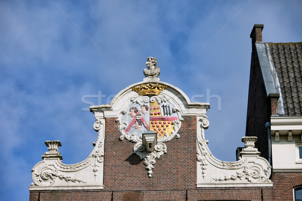 House Gable in Amsterdam Stock photo © rognar