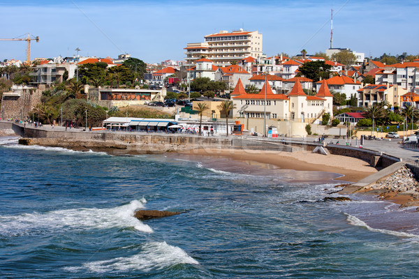 Seaside Resort of Estoril in Portugal Stock photo © rognar