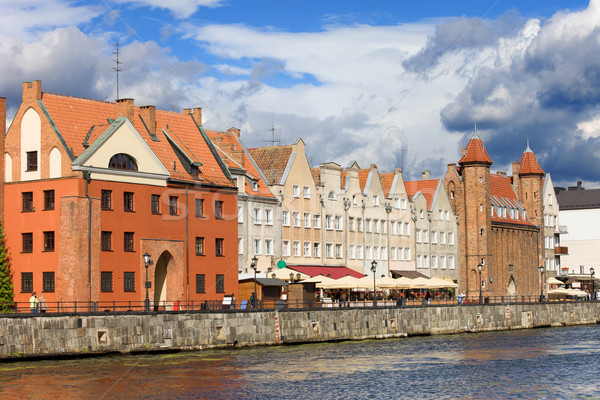 Gdansk Old City in Poland Stock photo © rognar